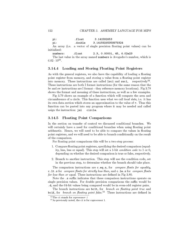 Computer Organization with MIPS - Page 122